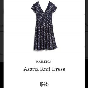 EUC Small Kaileigh Azaria Knit Wrap Dress
